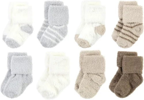 Miniatura 62 de Hudson Baby - Calcetines de algodón para bebés recién nacidos y Terry para niñas bebés