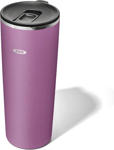 Miniatura 22 de OXO Strive - Vaso aislado de 24 onzas con tapa deslizante, cobalto oscuro