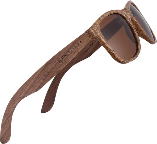 SKADINO - Lentes de sol de bambú hechos a mano con cristales polarizados para hombres y mujeres