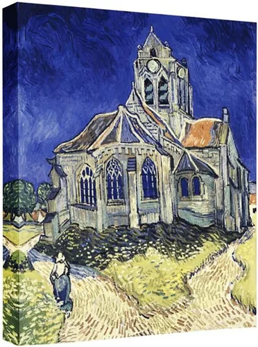 Miniatura 53 de ELITEART -Noche estrellada sobre el ródano por Vincent Van Gogh Giclée Art Canvas Prints- Tamaño del marco: 28 x 35 pulgadas
