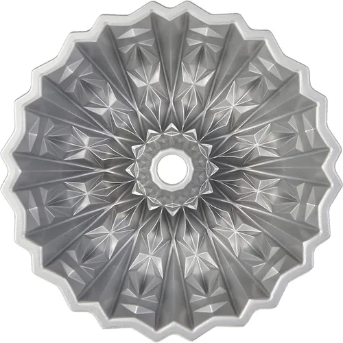 Miniatura 6 de Nordic Ware Cut Crystal Bundt, 10 tazas, dorado