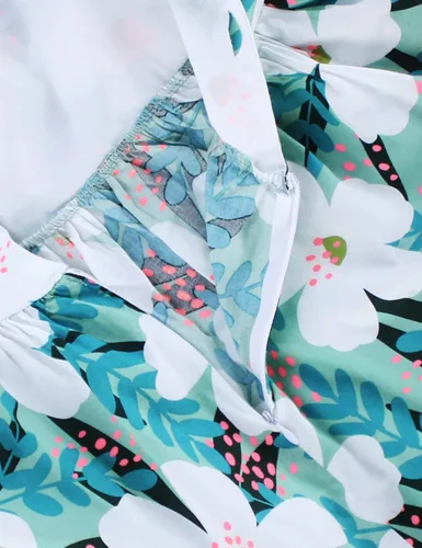 Miniatura 109 de Vestido de verano para niña, de algodón, con diseño floral