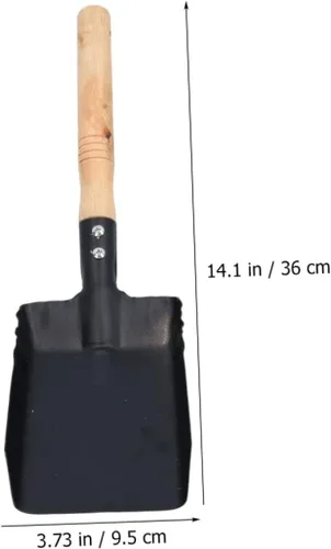 Miniatura 7 de Pala pequeña para cultivar verduras, pala para granja, removedor de hielo, pala de jardinería, pala de nieve para entrada, pala de jardín, pala