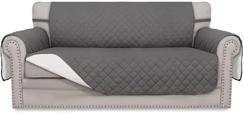 Miniatura 161 de Easy-Going - Funda para sofá, futón y sillón sin reposabrazos, reversible, resistente al agua, para mascotas y niños (azul oscuro/azul claro)