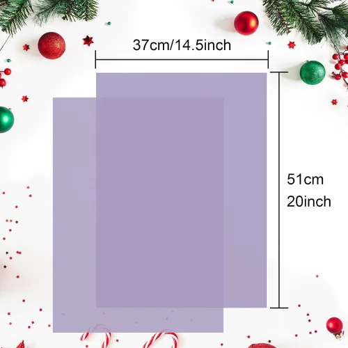 Miniatura 2 de CHRORINE 60 hojas de papel de seda morado Taro para envolver regalos de arte, papel de seda a granel para manualidades DIY, decoración, cumpleaños