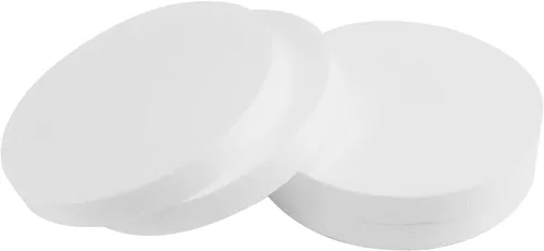 FFchuanhe Paquete de 4 círculos de espuma para manualidades, discos de espuma redondos de poliestireno (8 x 8 x 1 pulgadas) para proyectos de