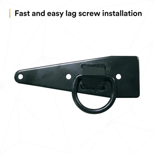 Miniatura 4 de 3M DBI-SALA 2103677 - Anclaje para techo, reutilizable, compacto para techos planos o inclinados de madera, con anilla en D, color negro