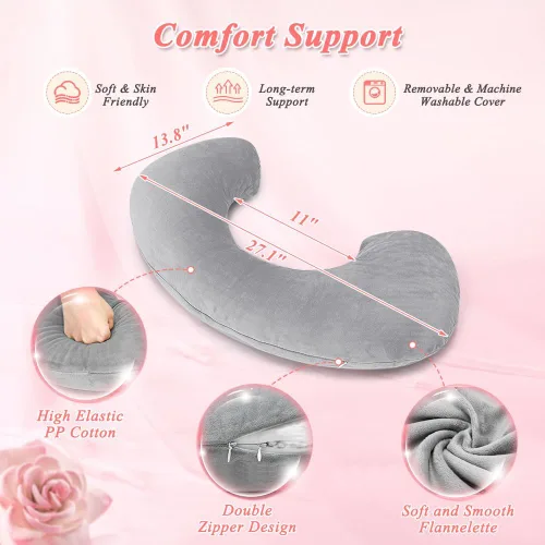 Miniatura 4 de KAAMOS Almohada de pecho para mesa de masaje, almohada de masaje para dormir, masaje de cuña, almohada de pecho para dormir boca abajo almohada