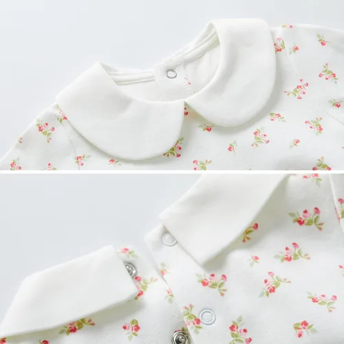 Miniatura 102 de pureborn Vestido de bebé niña 0-24 meses