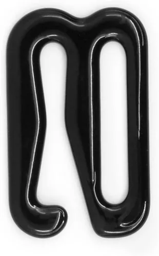 Miniatura 3 de Dritz 99-12-1 - Ganchos de metal para brasier de traje de baño, color negro, 12 pulgada, 2