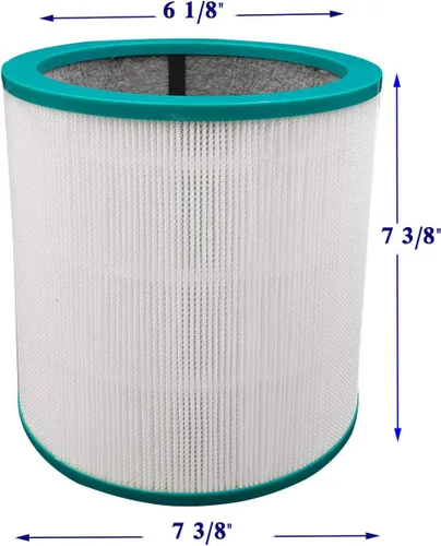 Miniatura 2 de Filtro de repuesto para purificador Dyson TP01 TP02 TP03 AM11 Pure Cool Link Tower Purifier, compatible con parte # 968126-03