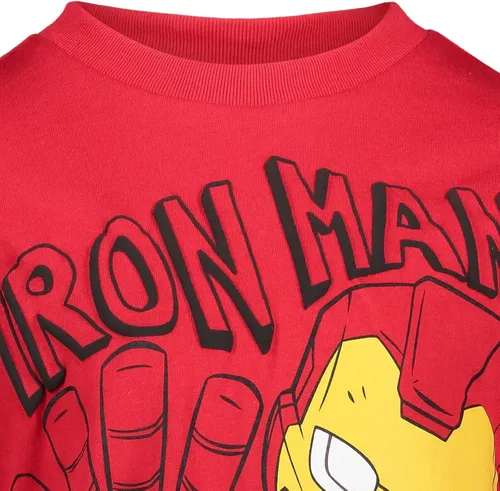 Miniatura 5 de Marvel Paquete de 3 camisetas de manga larga de los Vengadores para niños pequeños