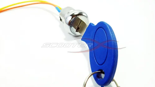 Miniatura 4 de Interruptor de encendido de 2 cables con 2 teclas, se adapta a muchos scooters de gas y eléctrico, Go Kart y bicicletas de bolsillo [1101]