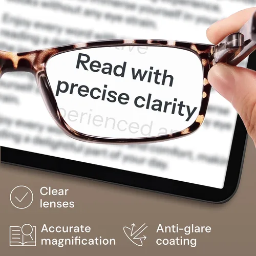 Miniatura 2 de Gaoye 1.25 Gafas de lectura profesionales para todo el día, lectores de computadora con protección de luz azul, paquete económico Paquete A1-5