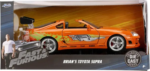 Miniatura 7 de Jada Toys Fast & Furious 1 24 Diecast Toyota Supra Vehicle