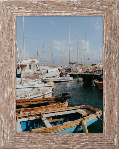 Miniatura 17 de Marco de Fotos A1 (23.4 x 33.1 pulgadas), Marco de Poster de Madera Maciza Negra - Colgante Horizontal y Vertical para el Hogar, Exhibición, Café