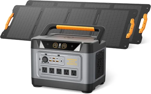 Miniatura 10 de UDPOWER Estación de energía portátil S1200 de 1200 W (sobretensión 1800 W), entrada solar máxima de 400 W, UPS, UL2743, para emergencia de RV