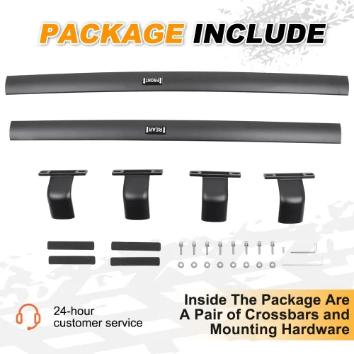 Miniatura 8 de Barras de techo Snailfly para 2021 2022 2023 2024 2025 2026 Jeep Grand Cherokee L de 3 filas y 2022 2023 2024 2025 2026 Jeep Grand Cherokee de 2