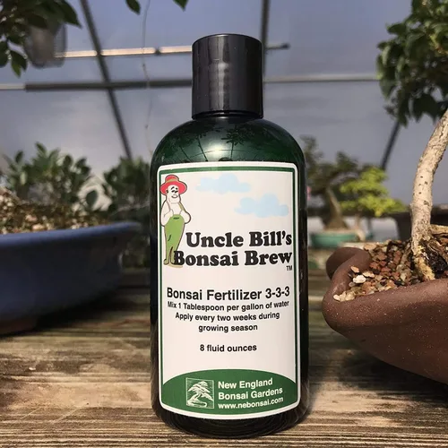 Uncle Bill's - Fertilizante líquido para bonsái, alimento bonsái especialmente formulado para un crecimiento vibrante, fácil de usar, confiado por