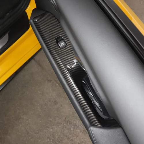 Miniatura 5 de Daeiclru Cubierta de botón de interruptor de elevación de vidrio de ventana interior para Toyota Supra GR A90 A91 MK5 2019-2022, cubierta de marco