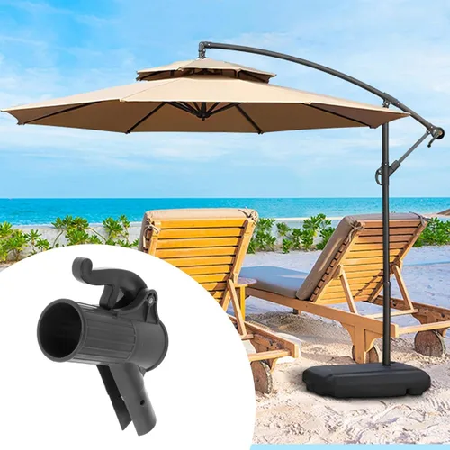 Miniatura 6 de Gazechimp Accesorios para sombrilla de patio, reparación duradera, parasoles de ocio, piezas de herramientas para cubierta lateral colgante, Mango