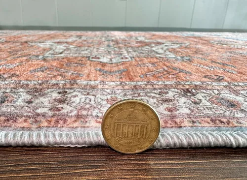 Miniatura 239 de GLN Rugs Traditional Collection - Alfombra de felpilla lavable a máquina, tradicional lavable, antideslizante, alfombra de felpilla de pelo corto