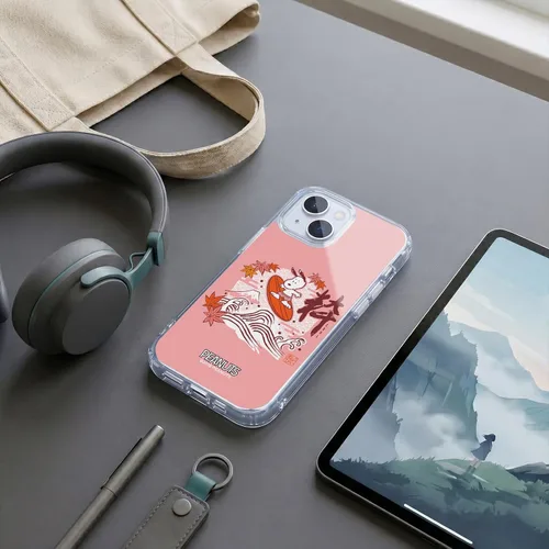 Miniatura 56 de Carcasa de gel para iPhone 7 Plus/iPhone 8 Plus, diseño de Snoopy Oriental de Peanuts, Badges