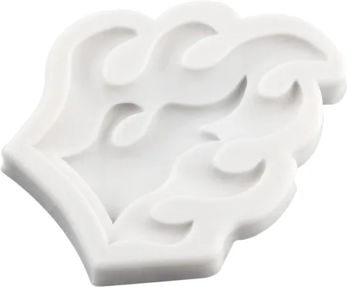Miniatura 5 de Moldes de silicona para decoración de pasteles de fuego, moldes de silicona para decoración de cupcakes, decoración de pasteles, caramelo, pasta