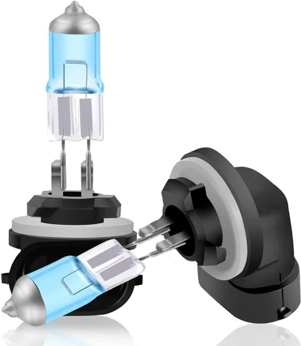 Miniatura 9 de DZG - Bombillas halógenas para faros delanteros H8 35W PGJ19-1 5500K, color blanco cálido, para haz alto y bajo, bombillas para niebla, paquete de 2