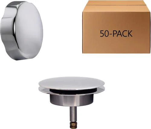 Miniatura 24 de Westbrass D50TE-12A - Moldura de repuesto estándar de 1-1/2 pulgadas para ensamblajes de desagüe de baño de accionamiento por cable, bronce antiguo