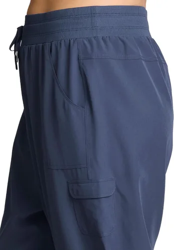 Miniatura 18 de RBX Active - Pantalón capri para mujer, talla grande, ligero, tejido, con cordón, estilo cargo