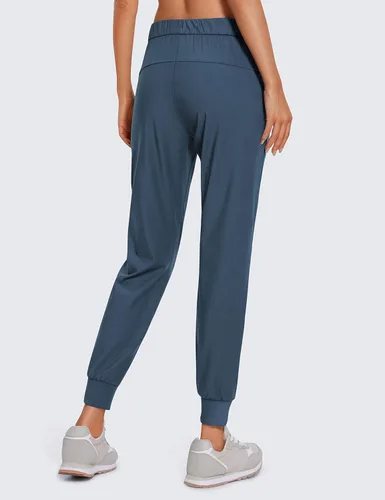Miniatura 2 de CRZ YOGA - Pantalones deportivos elásticos de 4 vías para mujer de 27 pulgadas, pantalones deportivos para correr, viajes, descanso, pantalones