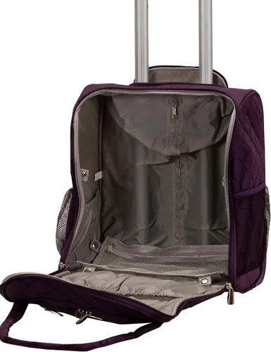 Miniatura 38 de Rockland Melrose - Maleta con ruedas, de porte vertical, para caber debajo del asiento, Rojo), BF31-RED