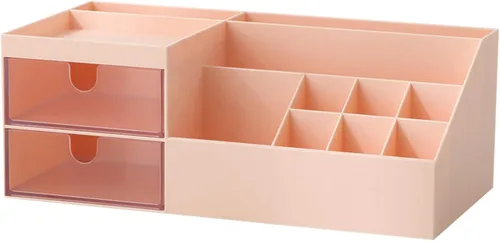 Miniatura 9 de Organizador de maquillaje de tocador Marknor, organizador/caja de almacenamiento de cosméticos, almacenamiento de escritorio mini para suministros
