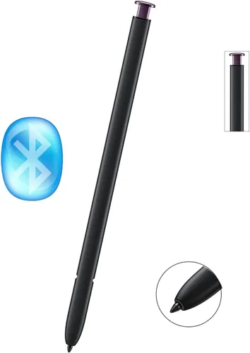Miniatura 4 de S22 Ultra S Pen con Bluetooth para Samsung Galaxy S22 Ultra 5G SM-S908 Stylus Pen con control remoto S22 Ultra S Pen Reemplazo (borgoña)