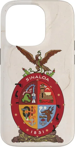 Miniatura 17 de iPhone 13 Pro Max Bandera de Sinaloa y fondo elegante - Funda Sinaloense Pride