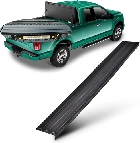 SCITOO Tapa de moldeo para portón trasero 9L3Z-9940602-BA compatible con 2009-2014 para Ford para F150 Escalón Flexible Negro Mate Parte Superior