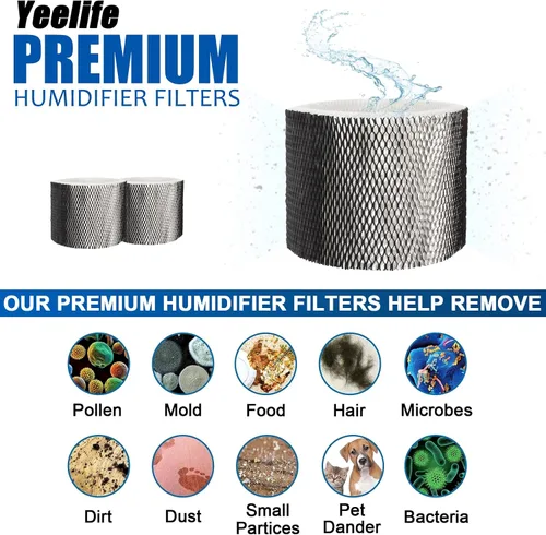 Miniatura 4 de HWF75 - Repuesto de filtro humidificador para Holmes HWF75CS, HWF75PDQ-U, filtro D, filtro humidificador Sunbeam Cool Mist SCM3501, SCM3502