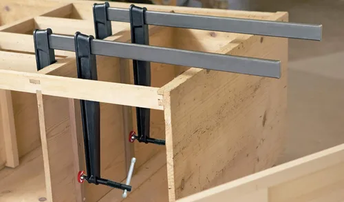 Miniatura 4 de BESSEY Abrazadera de Barra de Alcance Profundo para Comerciantes - 20 Pulgadas de Garganta x 24 Pulgadas - CDS24-10WP - Abrazaderas de Carpintería