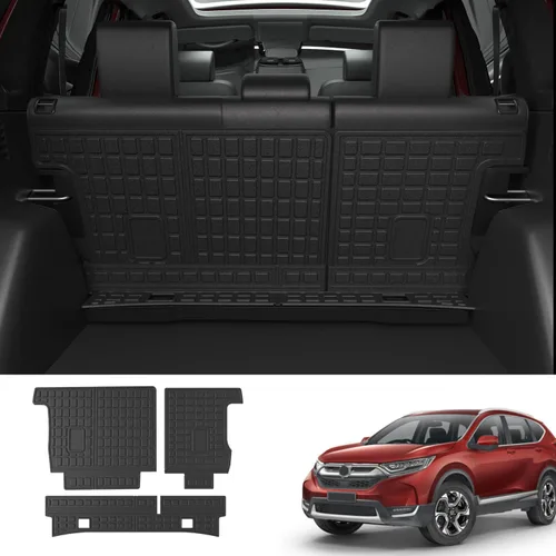 Miniatura 7 de Alfombrilla de maletero powoq Compatible con Honda CRV 2017-2022, alfombrilla de carga para todo clima, reemplazo para accesorios Honda CRV
