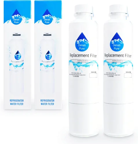 Paquete de 2 filtros de agua de repuesto para refrigerador Samsung RF323TEDBSR - Compatible con Samsung DA29-00020B, DA29-00020A, cartucho de filtro