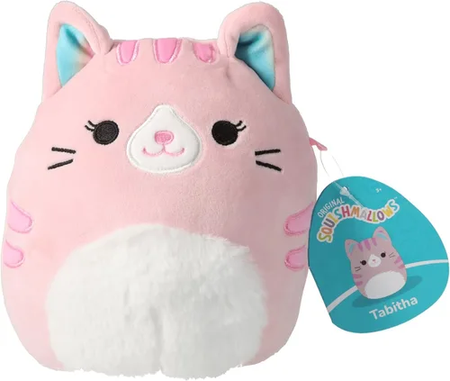 Miniatura 2 de Squishmallows Tabitha el gato rosa de 8