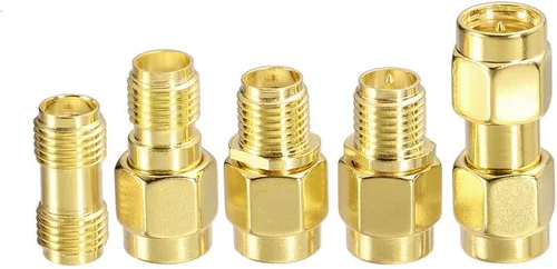Miniatura 3 de Superbat Cable coaxial coaxial SMA macho a SMA hembra de 6 pulgadas 5.9 in + 5 piezas RF adaptador coaxial kit para WiFi/Radio Jamón/GPS/3G 4G LTE