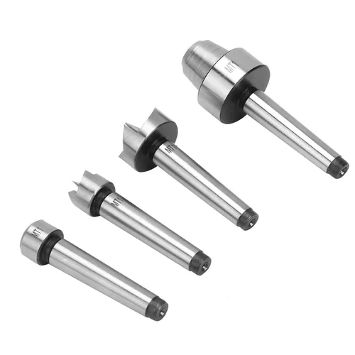 Miniatura 9 de 4pcs MT1 Torno de madera Live Center Drive Spur Cup Herramientas de torneado para carpintería con caja de madera (MT1)