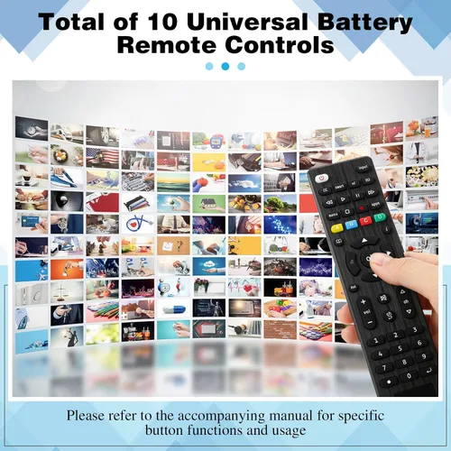 Miniatura 4 de Paquete de 1 control remoto universal de repuesto compatible con todos los Smart TV LED, LCD, HDTV, serie 3D, para motel, hotel, hogar de ancianos