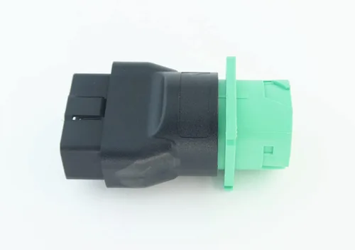 Miniatura 7 de Adaptador OBD2 macho a verde J1939 hembra