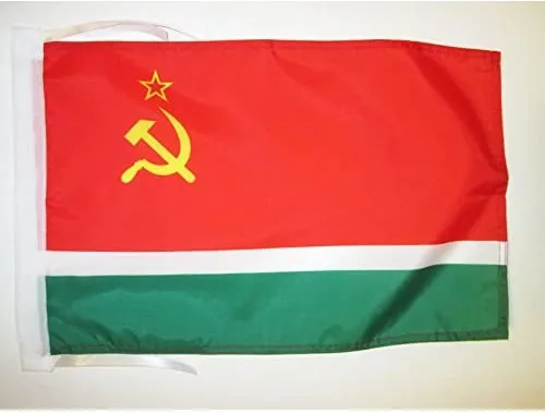 Miniatura 70 de Bandera de México AZ FLAG, 45.7 x 30.5 cm, con cordones - Pequeñas banderas mexicanas de 30 x 45 cm - Bandera de 45.7 x 30.5 cm