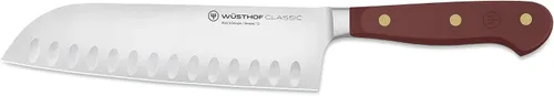 Miniatura 12 de WÜSTHOF Cuchillo Santoku clásico de melocotón coral de 7