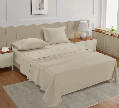 Miniatura 2 de LANE LINEN - Sábanas tamaño Split King para cama ajustable, 450 hilos, 100% algodón, 2 sábanas bajeras individuales XL, con bolsillo profundo, 05