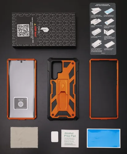Miniatura 6 de Poetic - Funda Spartan para Samsung Galaxy S22 Ultra 5G de 6.8 pulgadas, con protector de pantalla integrado compatible con el escáner de huellas